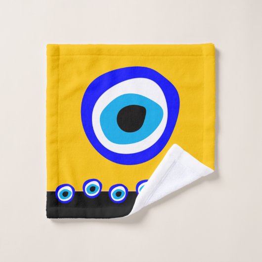 Evil Eye Talisman & Arab Amulet /turc, grec (Gant de toilette)