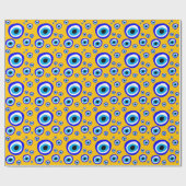 Evil Eye Talisman & Arabic Amulet/Turks, Grieks Cadeaupapier (Vlak)