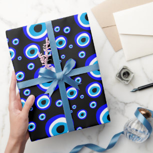 Evil Eye Talisman & Arabic Amulet/Turks, Grieks Cadeaupapier