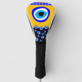 Evil Eye Talisman & Arabic Amulet/Turks, Grieks Golfheadcover (Voorkant)