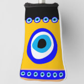 Evil Eye Talisman & Arabic Amulet/Turks, Grieks Golfheadcover (Draai 90)