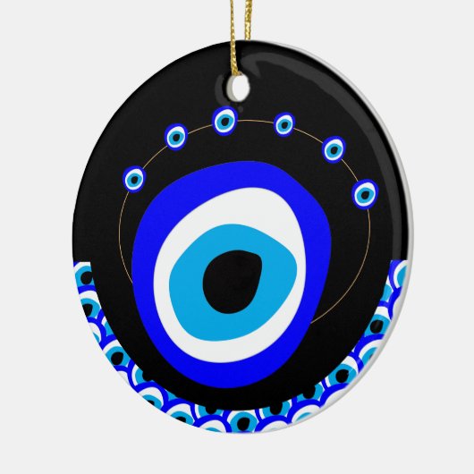 Evil Eye Talisman & Arabic Amulet/Turks, Grieks Keramisch Ornament (Links)
