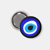 Evil Eye Talisman & Arabic Amulet/Turks, Grieks Magneet (Voorkant / Achterkant)