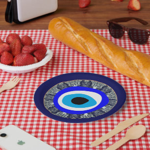 Evil Eye Talisman & Arabic Amulet/Turks, Grieks  Papieren Bordje