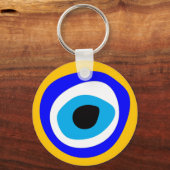 Evil Eye Talisman & Arabic Amulet/Turks, Grieks Sleutelhanger (Voorkant)
