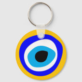 Evil Eye Talisman & Arabic Amulet/Turks, Grieks Sleutelhanger (Achterkant)