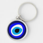 Evil Eye Talisman & Arabic Amulet/Turks, Grieks Sleutelhanger (Voorkant)