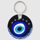 Evil Eye Talisman & Arabic Amulet/Turks, Grieks Sleutelhanger (Achterkant)