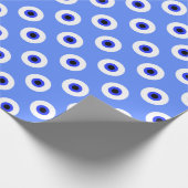 Evil Eye Tile Pattern Cadeaupapier (Hoek)