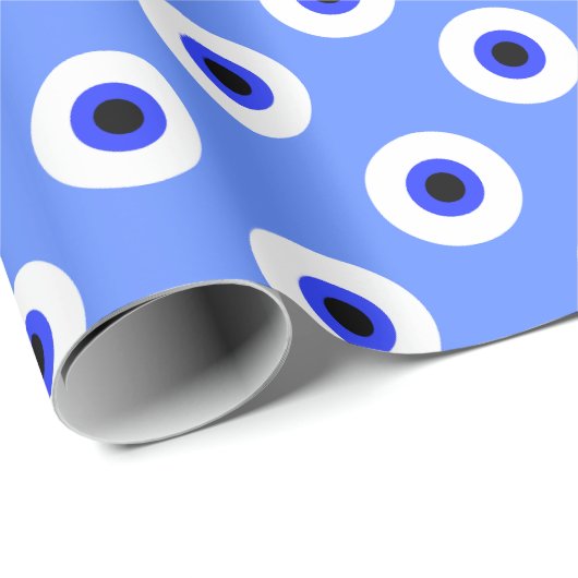 Evil Eye Tile Pattern  Cadeaupapier (Rol Hoek)
