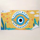 Evil Eye Underwater Tendance Serviette de plage co (Devant)