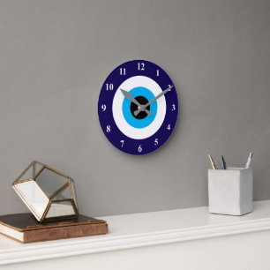 Evil Eye wandklok Ronde Klok