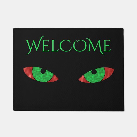 Evil Eyes Halloween Deurmat (Voorkant)