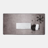 Evil Flower Bug -  Schattige Gotisch Wezen Bureaumat (Keyboard & Muis)