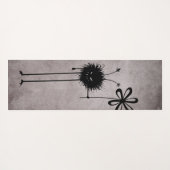 Evil Flower Bug -  Schattige Gotisch Wezen Yogamat (Achterkant (horizontaal))