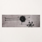 Evil Flower Bug -  Schattige Gotisch Wezen Yogamat (Voorkant (horizontaal))