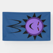 Evil Flower Kawaii Gothic Halloween Banner (Horizontaal)