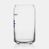 Evil Flower Kawaii Gothic Halloween Custom Blikvorm Glas (Links)