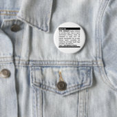 Evil Genius Ad Ronde Button 5,7 Cm (In situ)