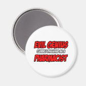 Evil Genius...apotheker Magneet (Voorkant / Achterkant)