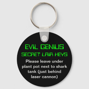 Evil Genius Sleutelhanger