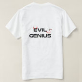 Evil Genius T-Shirt (Design achterkant)