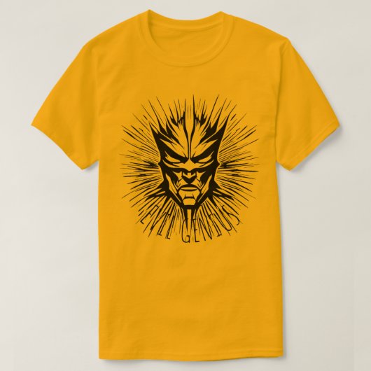 Evil Genius T-shirt (Design voorkant)