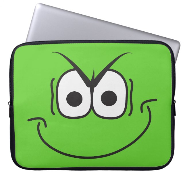 Evil Genius Villain Face Laptop Sleeve (Voorkant)