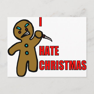 Evil GingerbrooMan Briefkaart