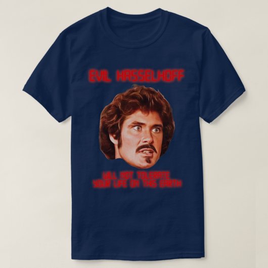 EVIL HASSELHOFF Garthe Knight T-shirt (Design voorkant)