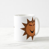Evil Hedgehog Kawaii Goth Halloween Mug (Devant droit)