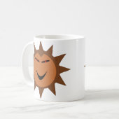 Evil Hedgehog Kawaii Goth Halloween Mug (Devant gauche)