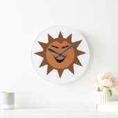 Evil Hedgehog Kawaii Goth Horloge murale Halloween (Maison)