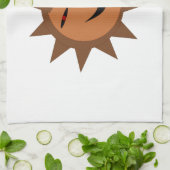 Evil Hedgehog Kawaii Goth Serviette de cuisine Hal (Plié)