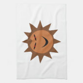 Evil Hedgehog Kawaii Goth Serviette de cuisine Hal (Vertical)
