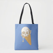 Evil Ice Cream Cone Canvas tas (Voorkant)