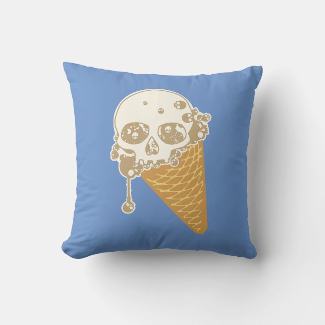 Evil Ice Cream Cone Sierkussen (Voorkant)