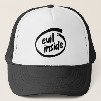 Evil Inside - 666 - Hail Satan - Cap - Truckercap Trucker Pet