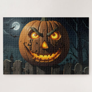 Evil Jack O'Lantern Legpuzzel
