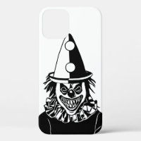 Evil Monster creepy Clown Scary Circus art