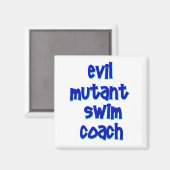 Evil Mutant Swim Coach Magneet (Voorkant / Achterkant)