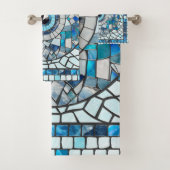 Evil Oeil Amulet Mosaic Art (En situation)