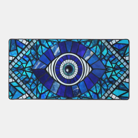 Evil Oeil Amulet Mosaic Art (Recto)