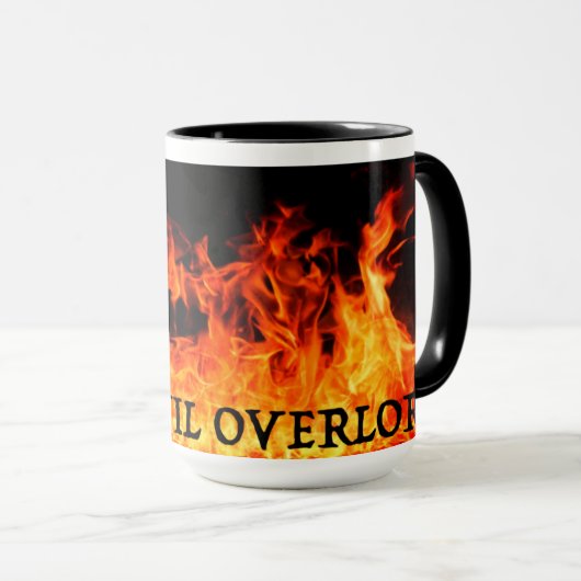 Evil Overlord Bob Mug (Devant droit)