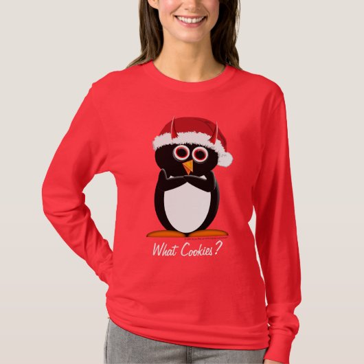 Evil Penguin Guilty T-shirt (Voorkant)