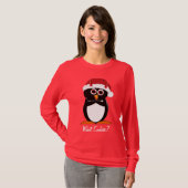 Evil Penguin Guilty T-shirt (Voorkant volledig)
