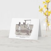 Evil Perm greeting card Kaart (Gele Bloem)