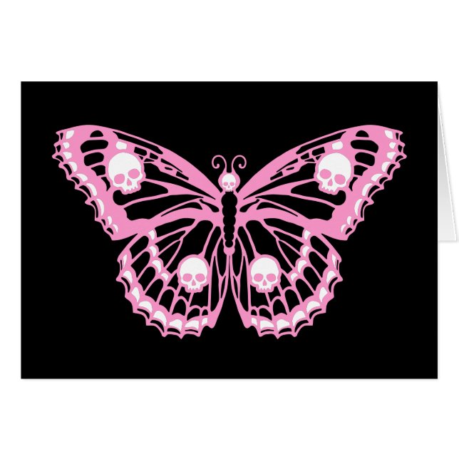 Evil Pink Butterfly (Voorkant Horizontaal)