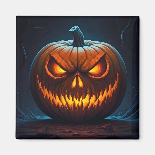 Evil Pumpkin Magneet (Voorkant)
