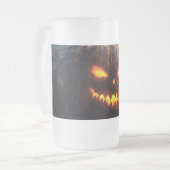 Evil Pumpkin Matglas Bierpul (Voorkant links)